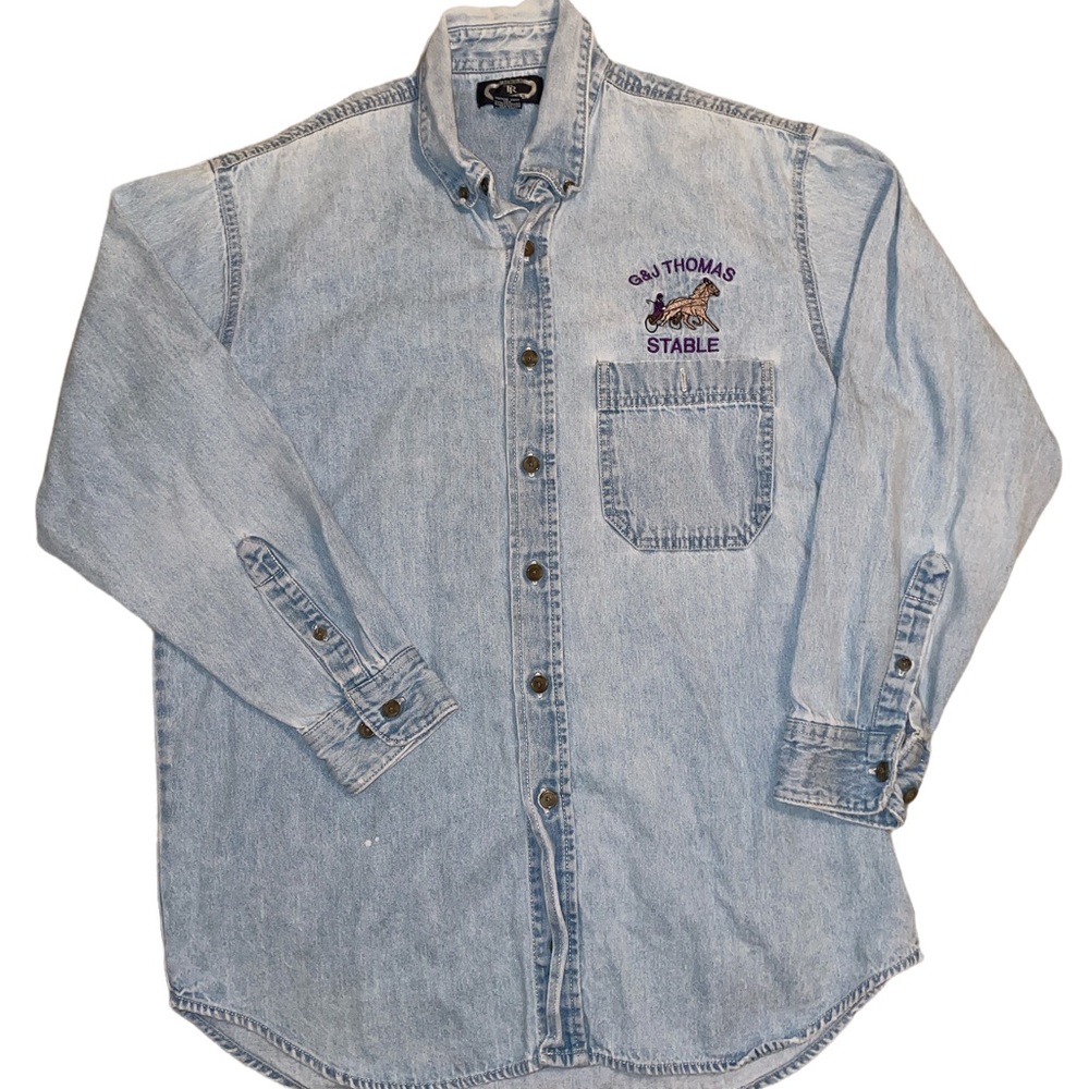 Vintage Denim Button Down